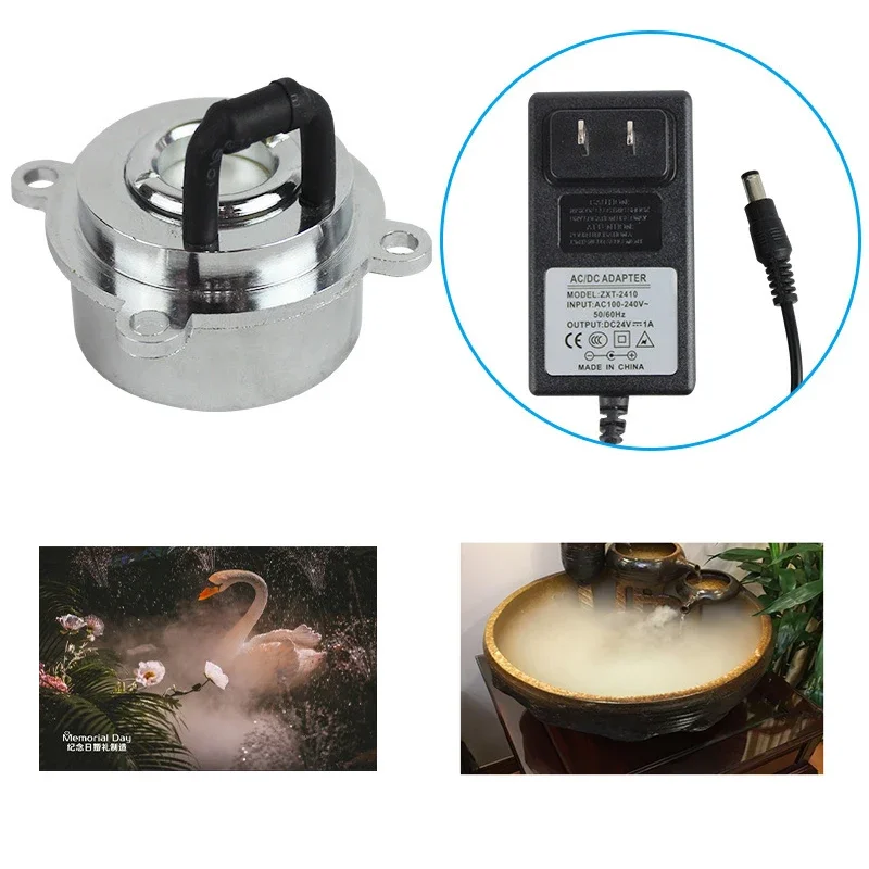 Ultrasonic Air Humidifier Atomizier Sheet 24V Metal Water Diffuser Head Landscape Mist Maker Accessories Sprayer Fog Generator
Ultrasonic Air Humidifier Atomizier Sheet 24V Metal Water Diffuser Head Landscape Mist Maker Accessories Sprayer Fog Generator