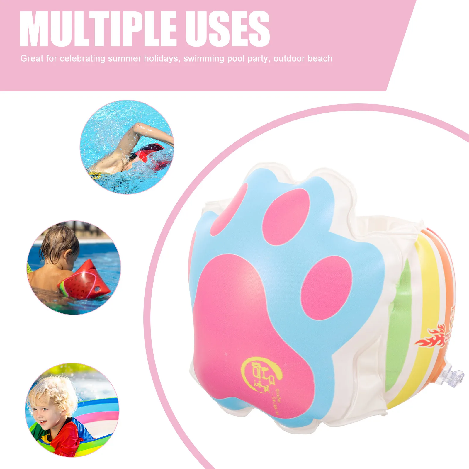 1 Pair Armbands Kids Swimming Floaties Cartoon Bear Thickened Adjustable Pool Pool Unisex Floaties Arm Bands Floats
1 Pair Armbands Kids Swimming Floaties Cartoon Bear Thickened Adjustable Pool Pool Unisex Floaties Arm Bands Floats
