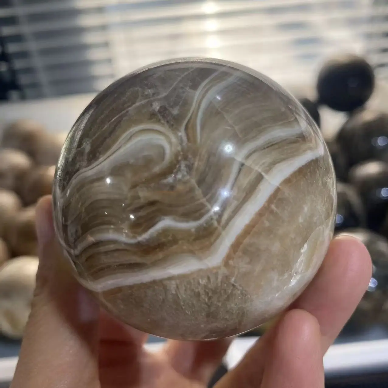 Natural Chocolate Calcite Crystal Quartz Spheres, Energy Gemstones, Healing With Chi, Demagnetization Divination, Home Decoratio
Natural Chocolate Calcite Crystal Quartz Spheres, Energy Gemstones, Healing With Chi, Demagnetization Divination, Home Decoratio