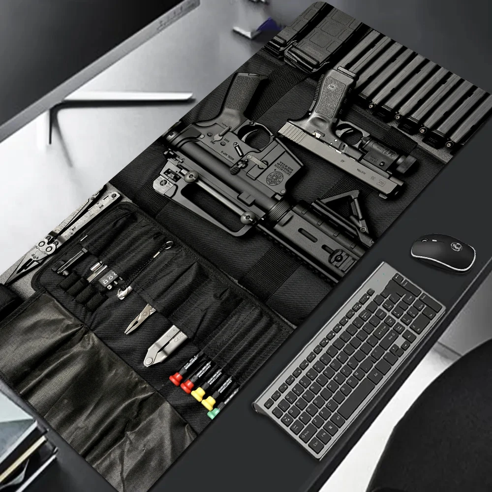 Firearm Tool Kit Mouse Pad Large Size Rubber Anti-slip Gaming Decor Accessories Desktop Mat for Computer Laptop Game Office Pads
Firearm Tool Kit Mouse Pad Large Size Rubber Anti-slip Gaming Decor Accessories Desktop Mat for Computer Laptop Game Office Pads