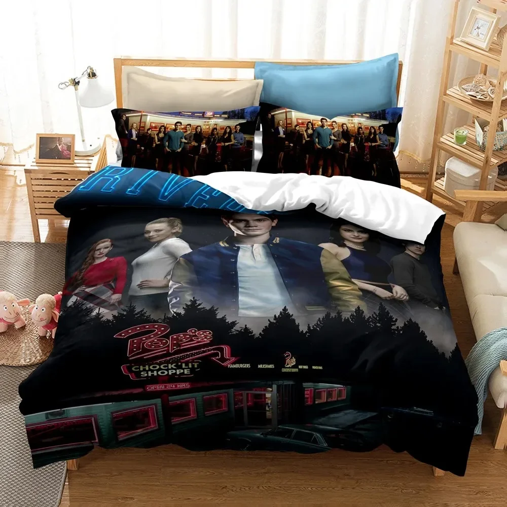 Lisabridal South Side Serpents Riverdale TV Comfortable Duvet Quilt Cover Pillowcase Bedding Set Bedroom Decoration Home Textile
Lisabridal South Side Serpents Riverdale TV Comfortable Duvet Quilt Cover Pillowcase Bedding Set Bedroom Decoration Home Textile