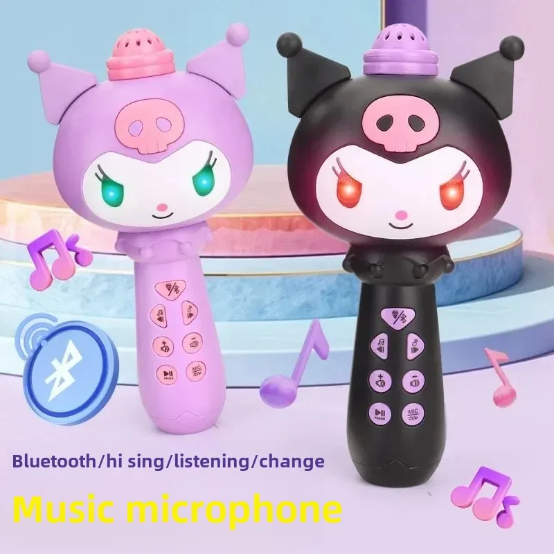 Sanrio новый милый кавайный музыкальный микрофон Kuromi для раннего образования, универсальный Bluetooth-микрофон, креативные детские игрушки, подарок на праздник
Sanrio новый милый кавайный музыкальный микрофон Kuromi для раннего образования, универсальный Bluetooth-микрофон, креативные детские игрушки, подарок на праздник