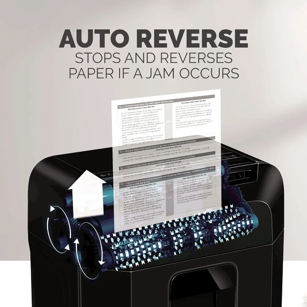 AutoMax 100-Sheet Micro-Cut Autofeed 2-in-1 Office Paper Shredder for Small Business
AutoMax 100-Sheet Micro-Cut Autofeed 2-in-1 Office Paper Shredder for Small Business