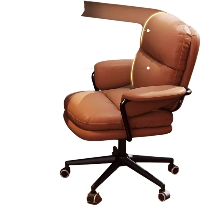 Computer chair comfortable sedentary bedroom retro bread reclining study leisure business soft
Computer chair comfortable sedentary bedroom retro bread reclining study leisure business soft