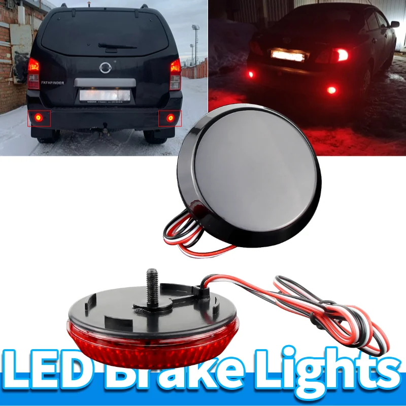 LED Brake Lights Rear Tail Stop Lamp FOR Nissan Qashqai Dualis Juke X-Trail T31 Pathfinder Round Style Only 2007-UP 81910-02040
LED Brake Lights Rear Tail Stop Lamp FOR Nissan Qashqai Dualis Juke X-Trail T31 Pathfinder Round Style Only 2007-UP 81910-02040