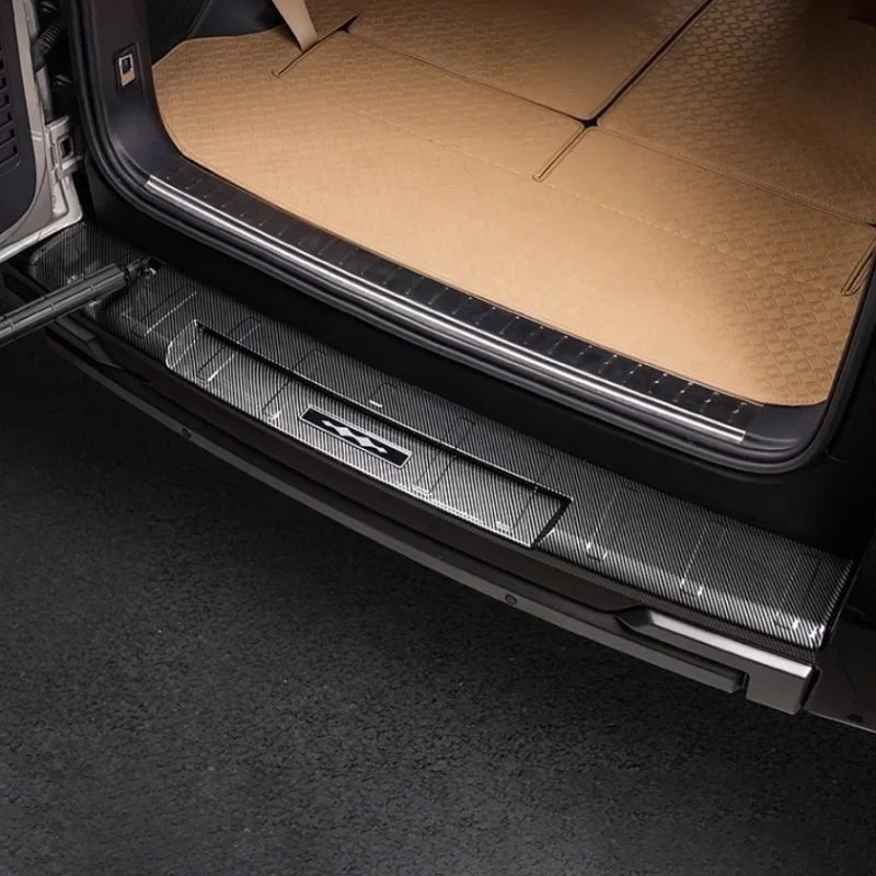 Car Tailgate Rear Guard Plate Fit for BYD Leopard 8 2024 2025 Auto Door Sill Strip Welcome Pedal Sticker Carbon Fiber Texture
Car Tailgate Rear Guard Plate Fit for BYD Leopard 8 2024 2025 Auto Door Sill Strip Welcome Pedal Sticker Carbon Fiber Texture