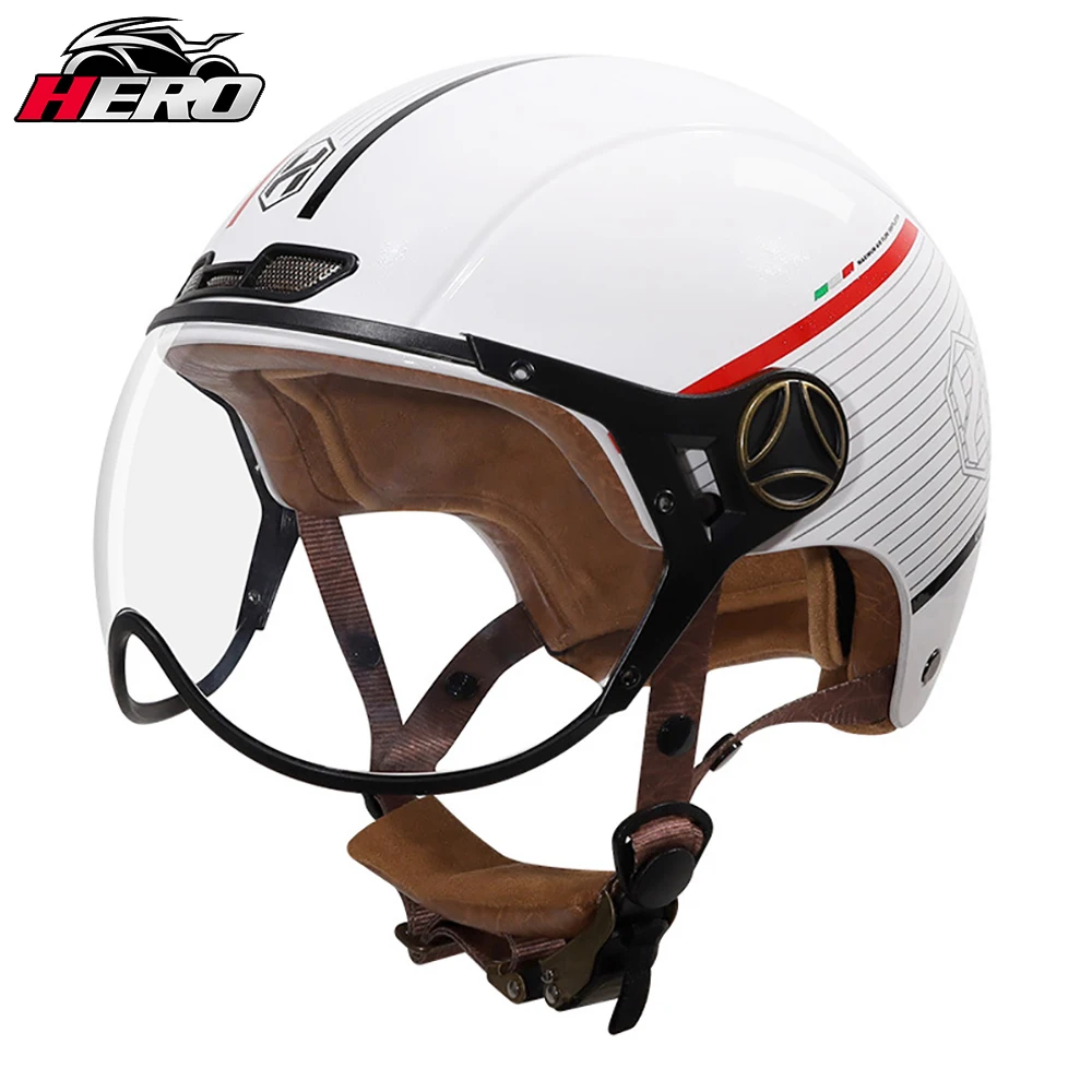 The New Motorcycle Helmet Half-envelope Type Protection Anti-collision Anti-drop Personality Simple High-quality Half-helmet
The New Motorcycle Helmet Half-envelope Type Protection Anti-collision Anti-drop Personality Simple High-quality Half-helmet