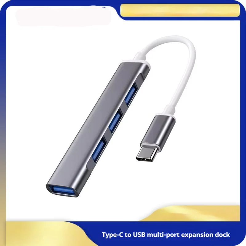 Type-C to USB 3.0 Multi-port Hub, Expansion Adapter for Laptop, Compatible with Mouse Keyboard U Disk
Type-C to USB 3.0 Multi-port Hub, Expansion Adapter for Laptop, Compatible with Mouse Keyboard U Disk