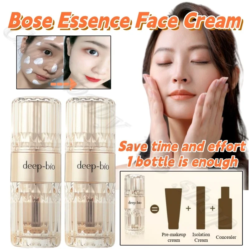 Bose due to the essence of plain face cream brightens and covers the pigment to fade fine lines without sticking powder makeup
Bose due to the essence of plain face cream brightens and covers the pigment to fade fine lines without sticking powder makeup