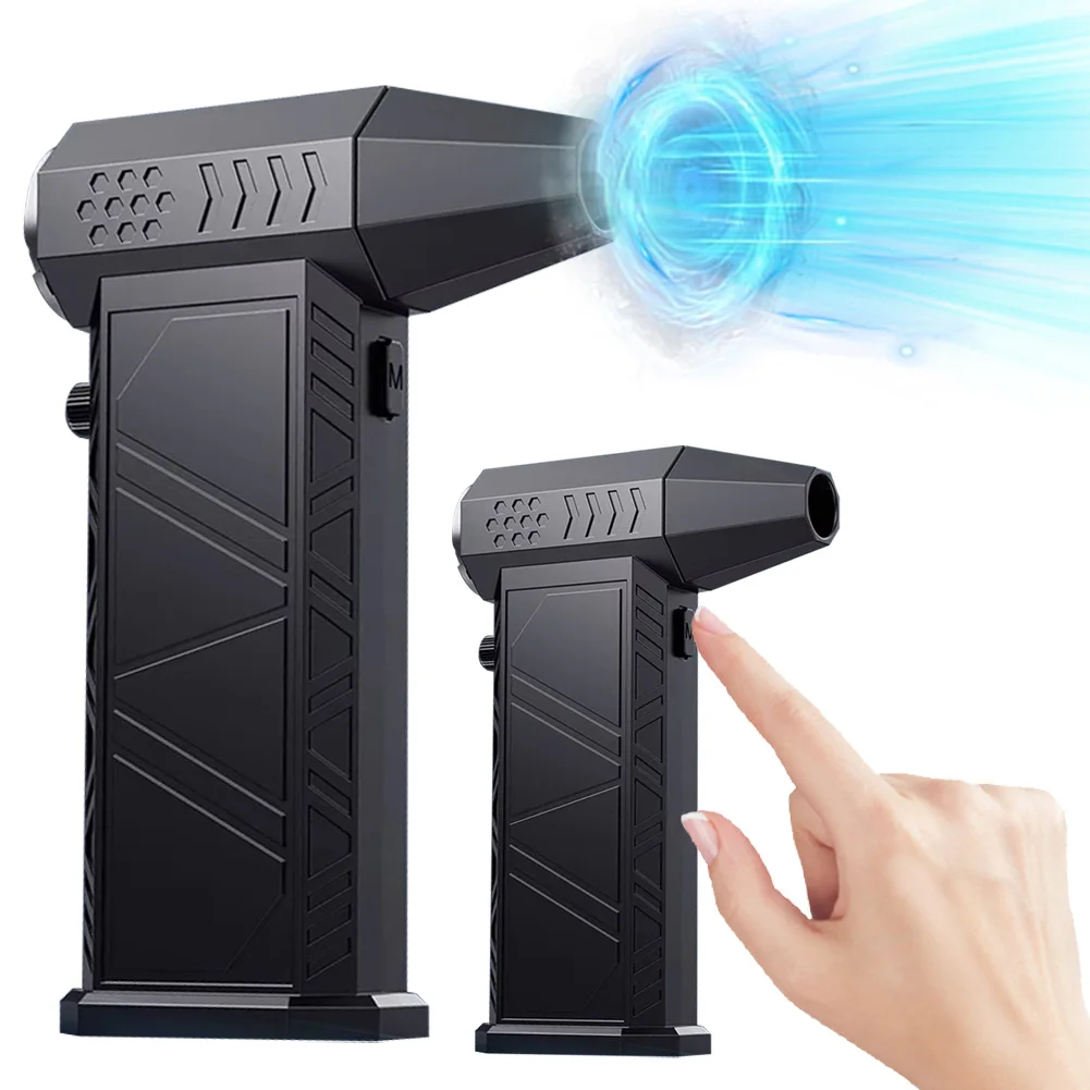 Violent Fan 300000RPM Powerful Air Blower Vacuum Dust Cleaner Type-C Charging 8000mah Brushless Motor High Speed Turbo Jet Fan
Violent Fan 300000RPM Powerful Air Blower Vacuum Dust Cleaner Type-C Charging 8000mah Brushless Motor High Speed Turbo Jet Fan