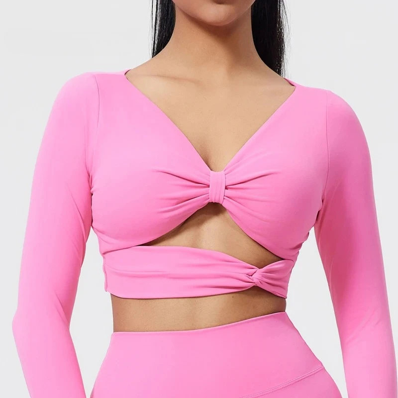 2025 New Fashion Women's Yoga Shirts Long Sleeves Shirts for Women Yoga Sports Fitness Gym Clothes Workout Tops
2025 New Fashion Women's Yoga Shirts Long Sleeves Shirts for Women Yoga Sports Fitness Gym Clothes Workout Tops