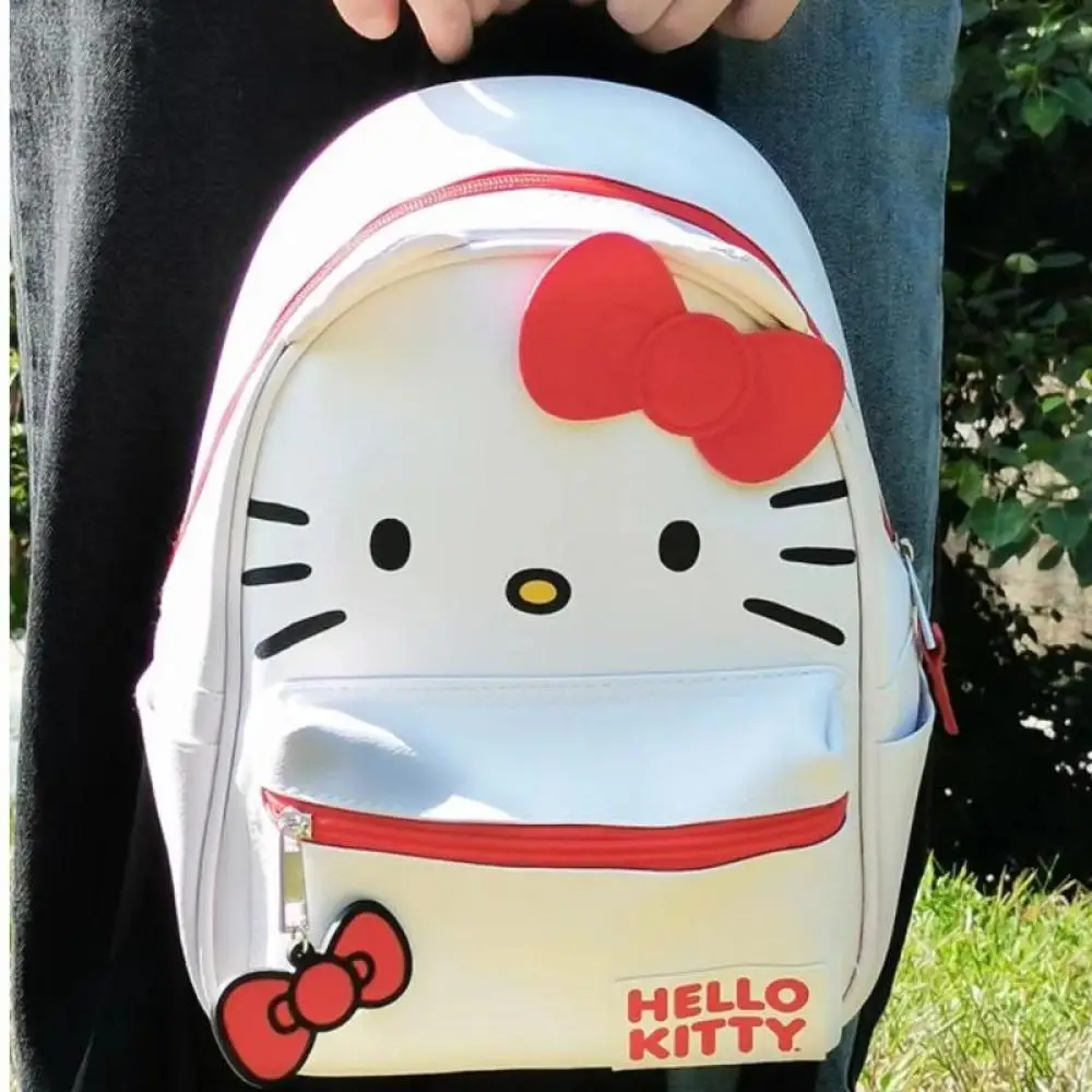 Hello Kitty Backpack for Girls Kawaii Black White Bookbag Anime Kindergarten School Bag Unisex PU Shoulder Bags
Hello Kitty Backpack for Girls Kawaii Black White Bookbag Anime Kindergarten School Bag Unisex PU Shoulder Bags