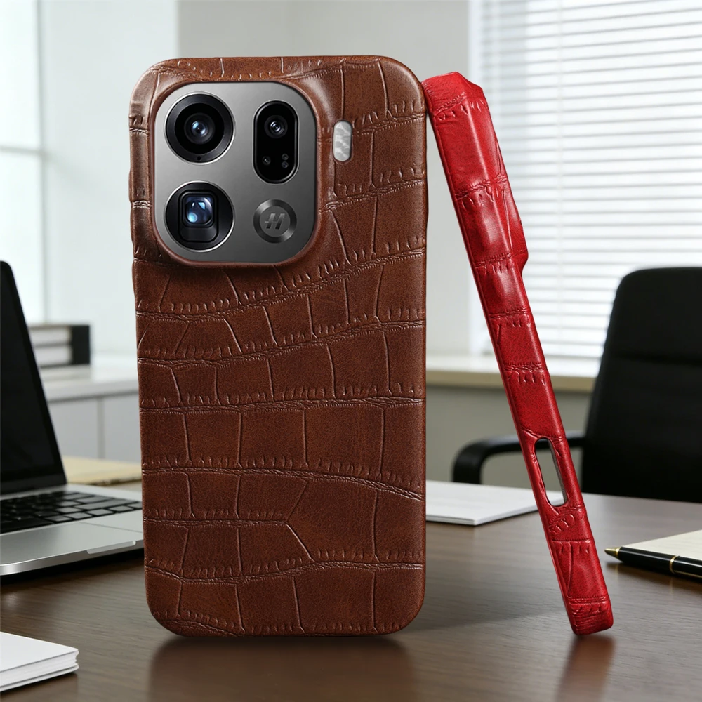 Luxury Crocodile Leather Shockproof Phone Case For OPPO Find X9 Pro X8 X7 Ultra X6 Reno9 Reno 9 Pro Plus Hard Back Cover Cases
Luxury Crocodile Leather Shockproof Phone Case For OPPO Find X9 Pro X8 X7 Ultra X6 Reno9 Reno 9 Pro Plus Hard Back Cover Cases
