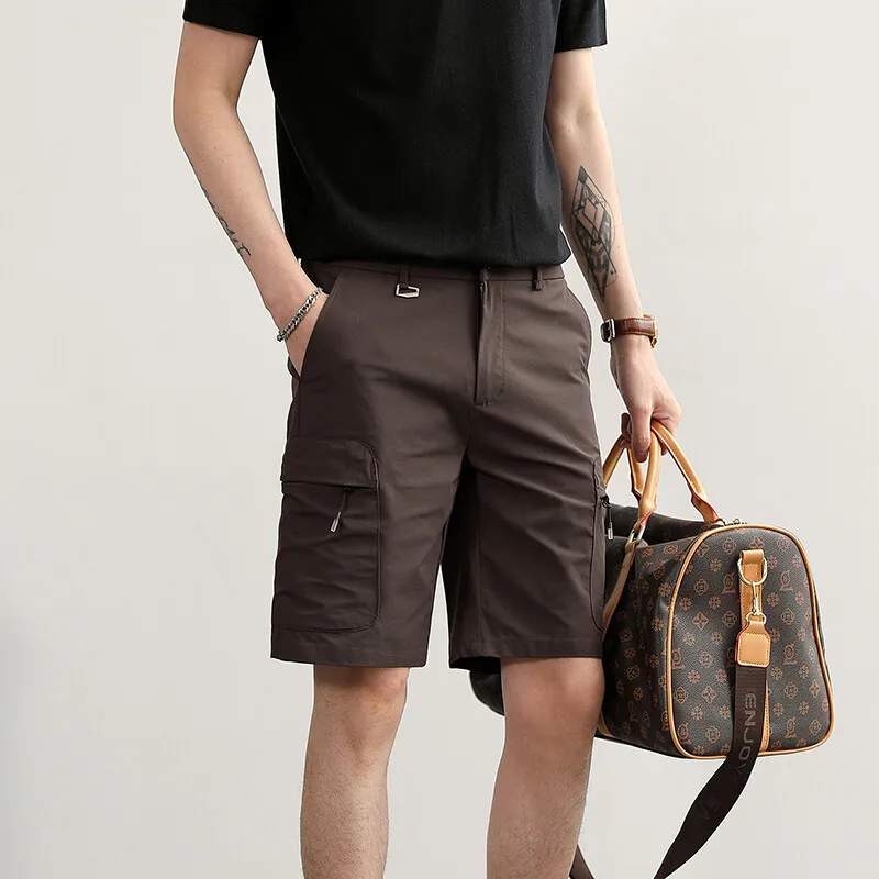 Повседневные рабочие шорты с эластичным поясом и 5 карманами и несколькими карманами 28–38
Повседневные рабочие шорты с эластичным поясом и 5 карманами и несколькими карманами 28–38