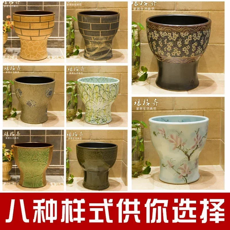 Balcony wash, mop pool, ceramic mop dun cloth pool, floor-to-ceiling toilet, dun cloth basin, household
Balcony wash, mop pool, ceramic mop dun cloth pool, floor-to-ceiling toilet, dun cloth basin, household