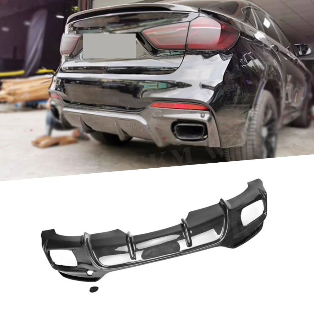 Диффузор-спойлер из карбона для заднего бампера BMW X6 F16 M Sport 2015-2019, защита заднего бампера, FRP-обвес
Диффузор-спойлер из карбона для заднего бампера BMW X6 F16 M Sport 2015-2019, защита заднего бампера, FRP-обвес