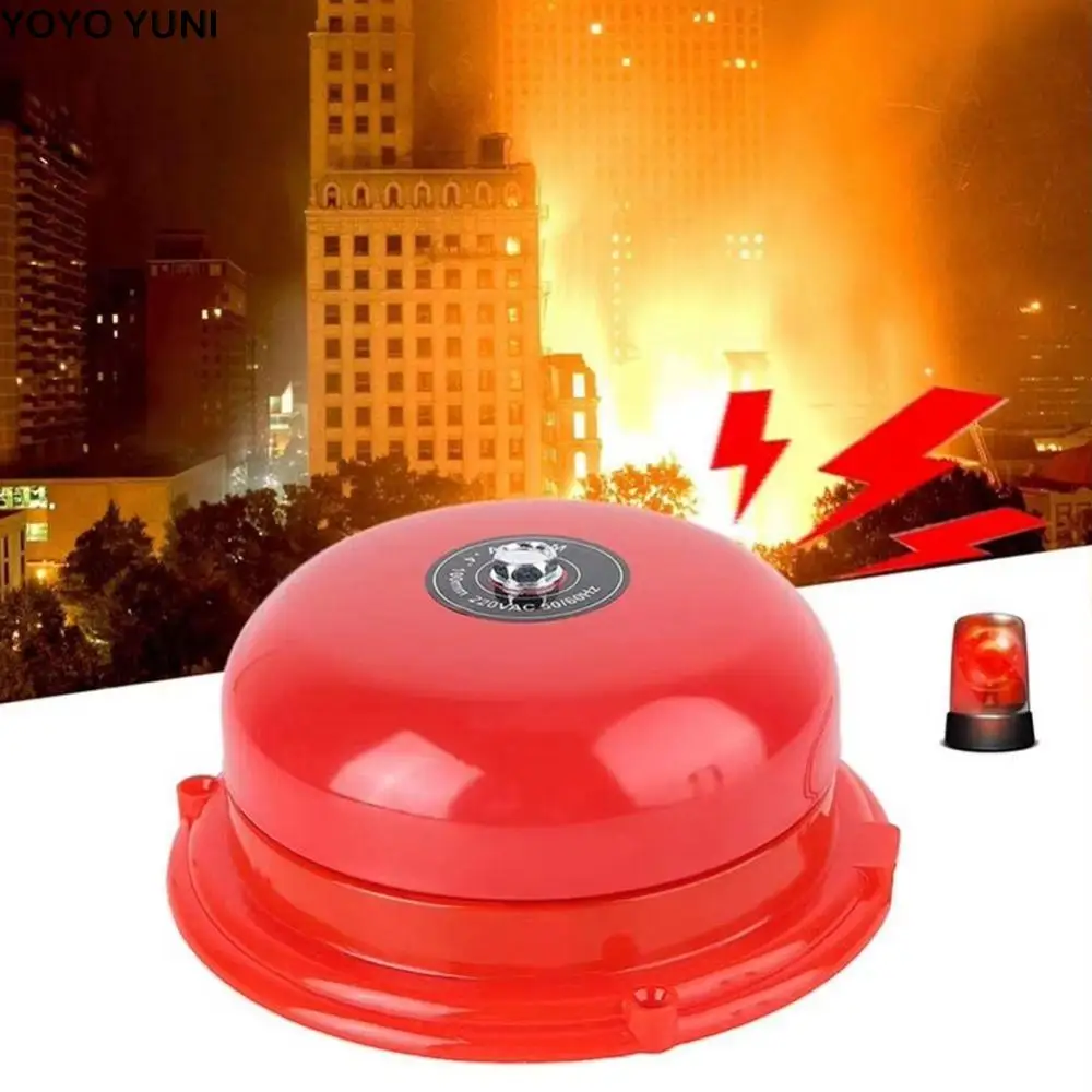 Waterproof Point Fire Alarm Metal AC 220V Manual Call Alarm Bell Electric Bell Internal Strike Type Fire Alarm Bell Apartment
Waterproof Point Fire Alarm Metal AC 220V Manual Call Alarm Bell Electric Bell Internal Strike Type Fire Alarm Bell Apartment