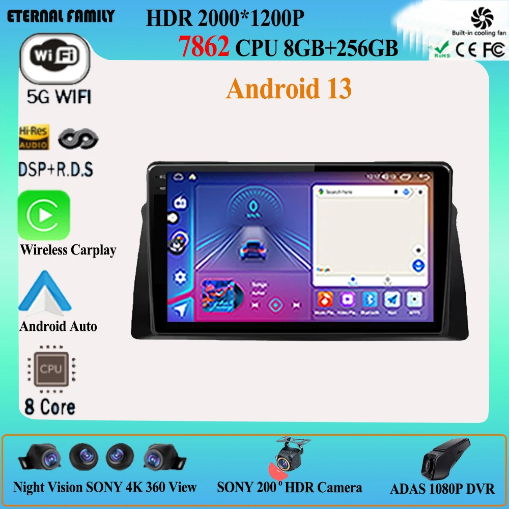 Android 13 для LIFAN 720 2013 -2015 автомобильное радио, стерео, мультимедийная навигация, Carplay, авто, 4G, Wi-Fi, GPS, видеоплеер, беспроводной QLED
Android 13 для LIFAN 720 2013 -2015 автомобильное радио, стерео, мультимедийная навигация, Carplay, авто, 4G, Wi-Fi, GPS, видеоплеер, беспроводной QLED