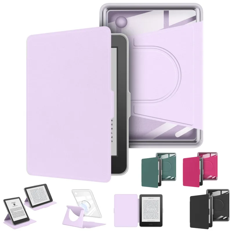 Stand Cover for Tolino Shine Color 2024 / Shine 5 2024 Shine4 2022 6" Ebook Transparent Back Magnetic Separation Rotating Case
Stand Cover for Tolino Shine Color 2024 / Shine 5 2024 Shine4 2022 6" Ebook Transparent Back Magnetic Separation Rotating Case