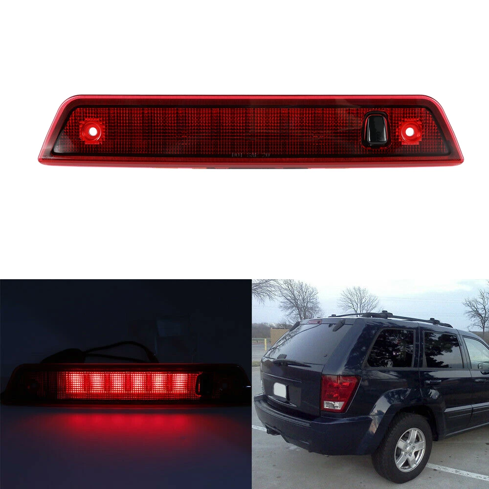 LED High Mount Third 3rd Brake Light for Jeep Grand Cherokee 2005-2010 Red Lens
LED High Mount Third 3rd Brake Light for Jeep Grand Cherokee 2005-2010 Red Lens