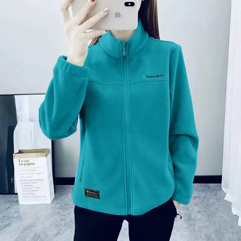 Autumn and Winter Thickened Double-sided Fleece Polar Fleece Jacket Fleece Jacket Women Can Be Worn In
Autumn and Winter Thickened Double-sided Fleece Polar Fleece Jacket Fleece Jacket Women Can Be Worn In