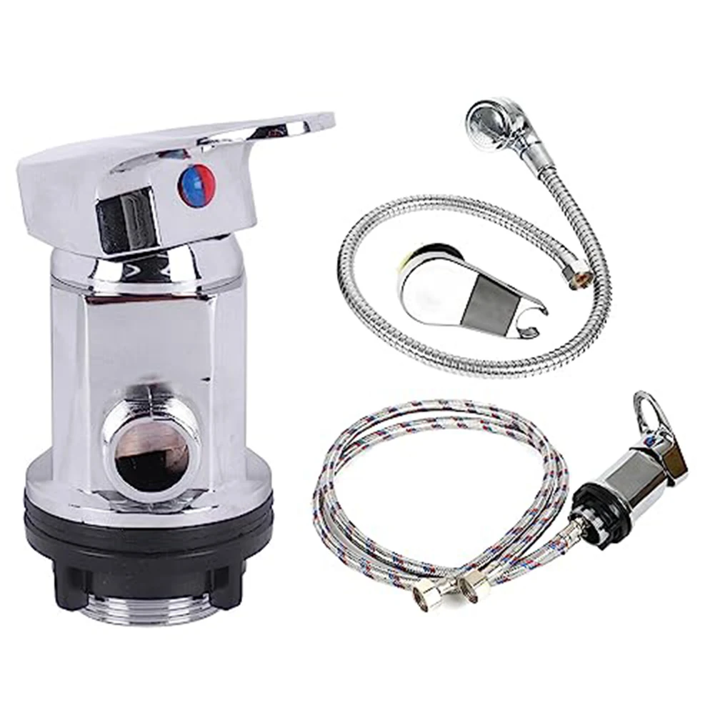 Для использования в кемпинге, салонный смеситель, шланг 80 см, полный монтажный комплект 80 см, гибкий дизайн шланга для автофургона, салона 
Для использования в кемпинге, салонный смеситель, шланг 80 см, полный монтажный комплект 80 см, гибкий дизайн шланга для автофургона, салона