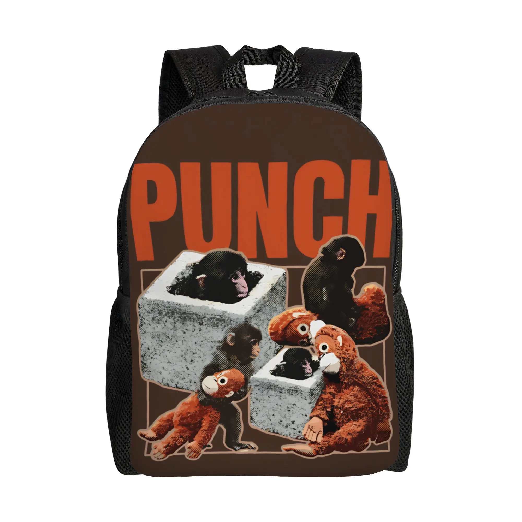 Рюкзак Punch Monkey Hang In There Punch-Kun для мужчин, повседневный студенческий рюкзак для работы, сумка через плечо для ноутбука, легкая сумка для компьютера
Рюкзак Punch Monkey Hang In There Punch-Kun для мужчин, повседневный студенческий рюкзак для работы, сумка через плечо для ноутбука, легкая сумка для компьютера