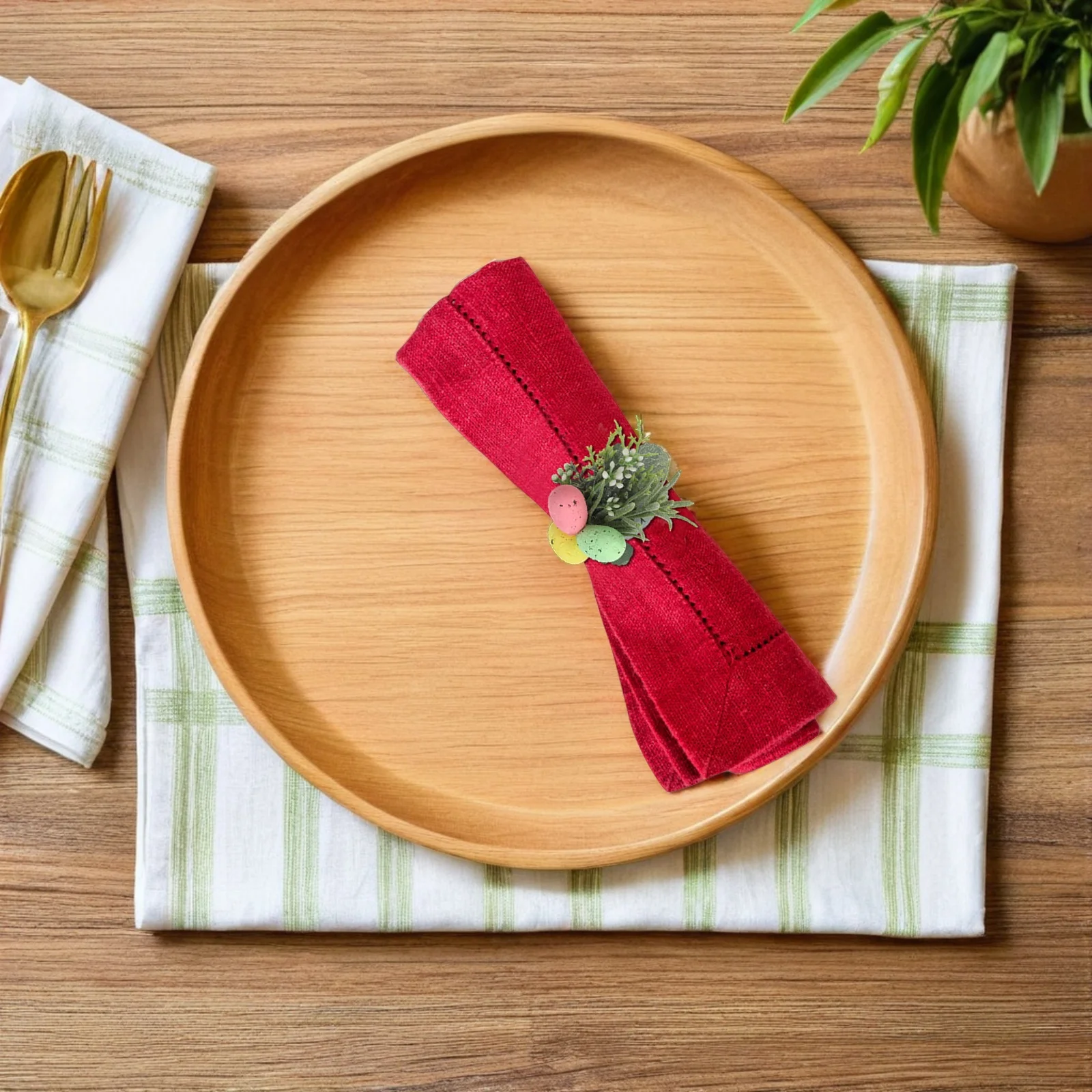 6Pcs Easter Egg Napkin Rings Artificial Foam Leaf Design for Tea Party Garden Event Table Decorations Centerpiece Idea
6Pcs Easter Egg Napkin Rings Artificial Foam Leaf Design for Tea Party Garden Event Table Decorations Centerpiece Idea