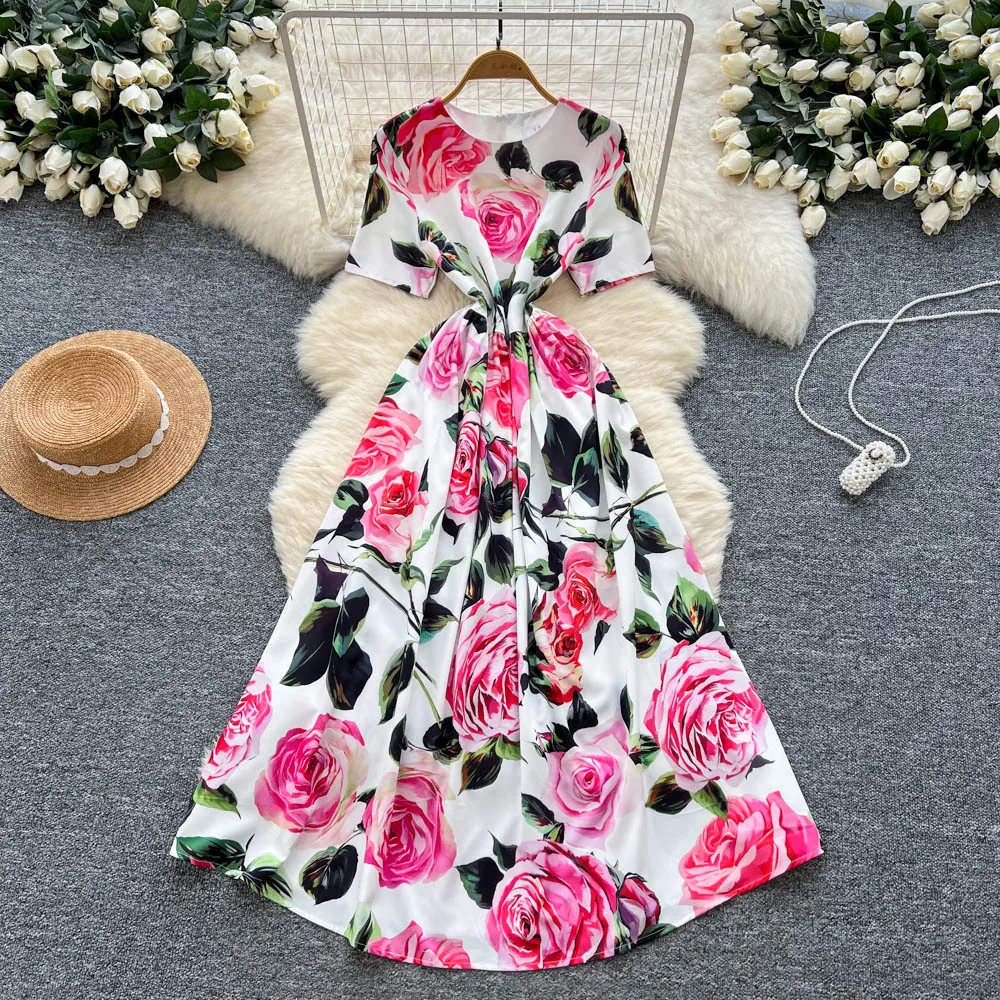 Сексуальное винтажное вечернее клубное платье с круглым вырезом и принтом, женская шикарная тонкая пляжная женская одежда
Сексуальное винтажное вечернее клубное платье с круглым вырезом и принтом, женская шикарная тонкая пляжная женская одежда