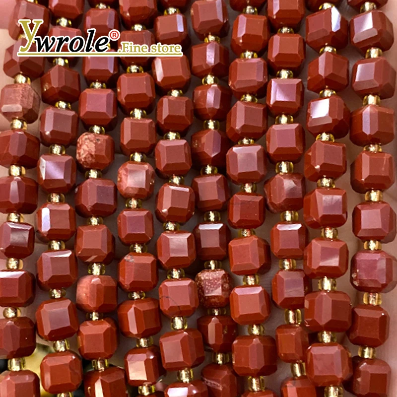 Natural Stone 8-9MM Faceted Cube Red Jasper Loose Square Spacer Beads for Jewelry Making Diy Bracelets Charms Accessories
Natural Stone 8-9MM Faceted Cube Red Jasper Loose Square Spacer Beads for Jewelry Making Diy Bracelets Charms Accessories