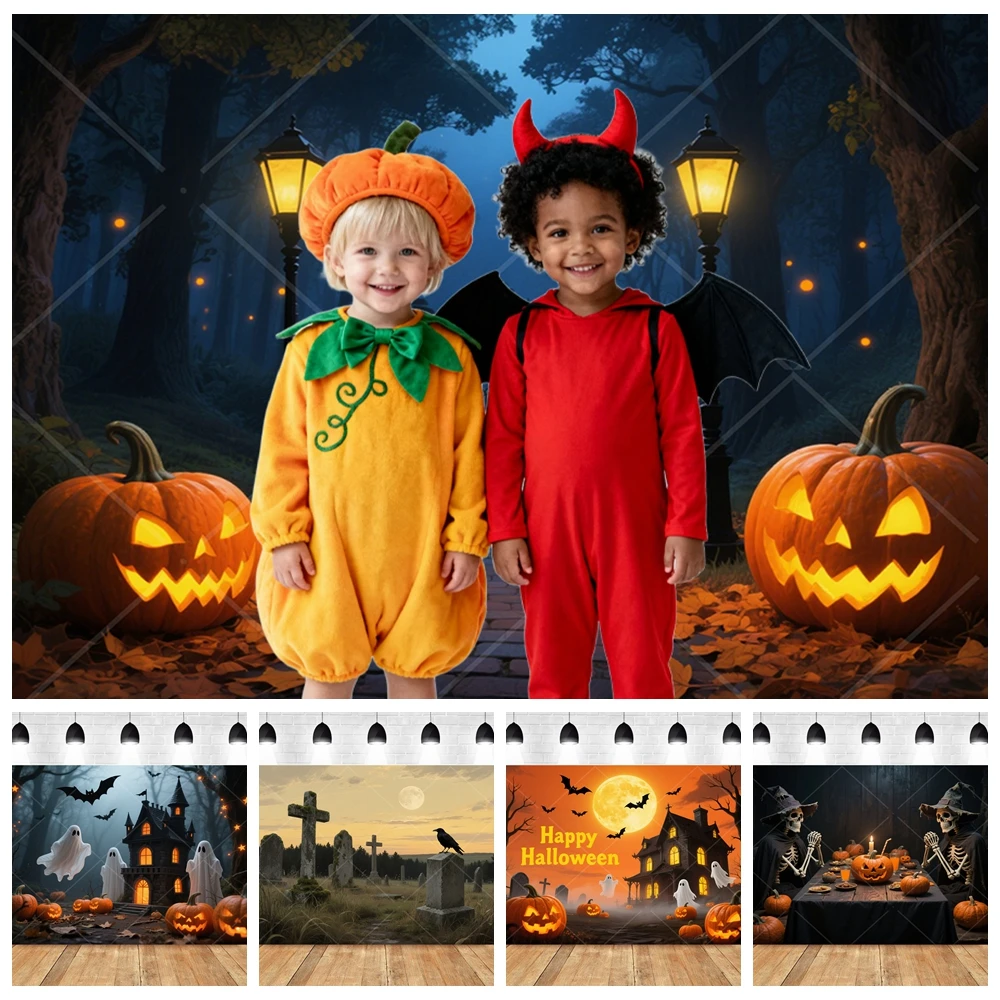 Halloween Photo Booth Backdrop Spooky Kid Cartoon Party Decoration Portrait Photography Studio Background Customizable Props
Halloween Photo Booth Backdrop Spooky Kid Cartoon Party Decoration Portrait Photography Studio Background Customizable Props