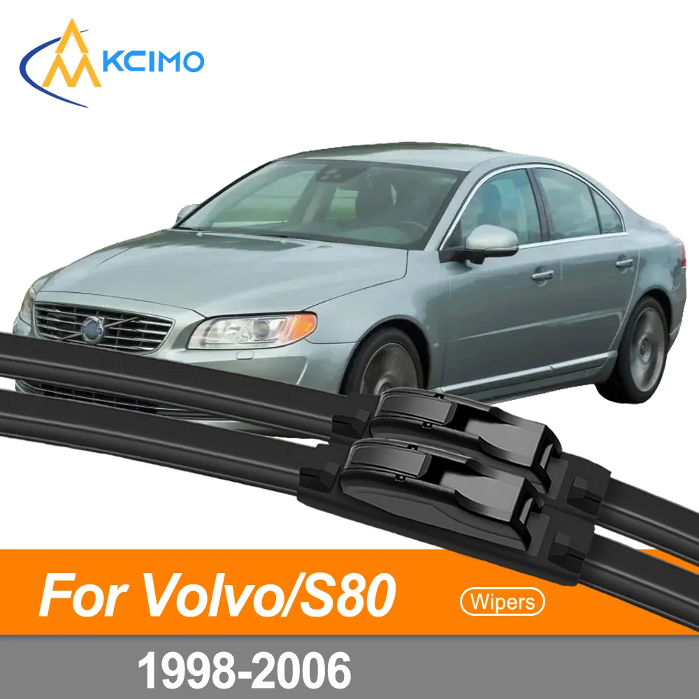 Windshield Wiper Blades For Volvo S80 1998-2006 Front Wiper Set, Rubber Quiet All-Weather Wiper Kit, Fit for S80 Sedan
Windshield Wiper Blades For Volvo S80 1998-2006 Front Wiper Set, Rubber Quiet All-Weather Wiper Kit, Fit for S80 Sedan
