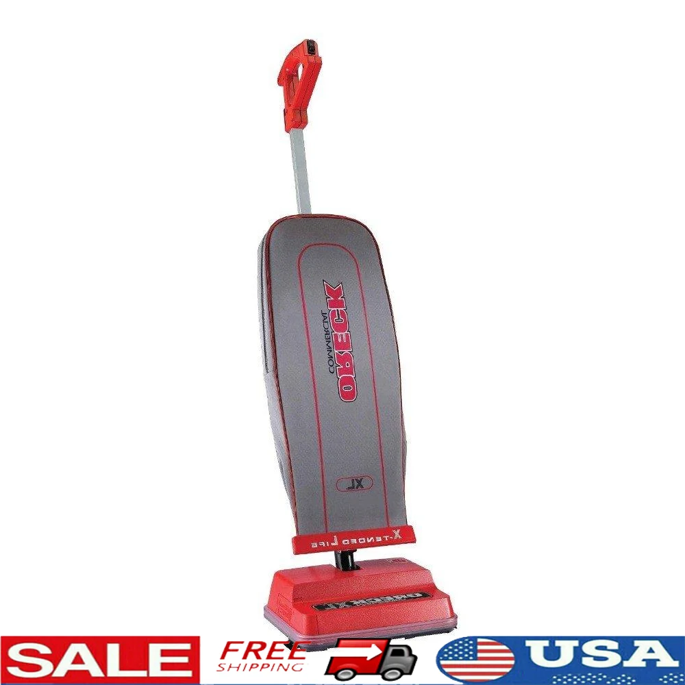 Commercial Professional Bagged Upright Vacuum Cleaner Carpets and Hard Floors with High-Speed Brush Roll and Scatter-Free
Commercial Professional Bagged Upright Vacuum Cleaner Carpets and Hard Floors with High-Speed Brush Roll and Scatter-Free