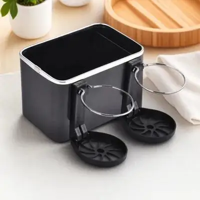 Car Tissue Holder Armrest Storage Box with Independent Dual Cup Holders ABS Corrosion Resistant Large Space Car Organizer
Car Tissue Holder Armrest Storage Box with Independent Dual Cup Holders ABS Corrosion Resistant Large Space Car Organizer