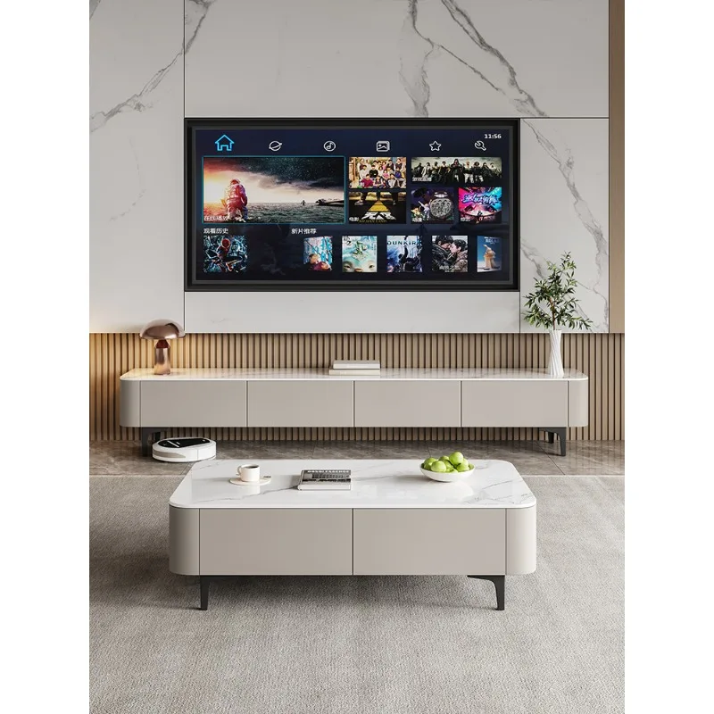 2025 новый ТВ-шкаф для гостиной, дома, журнальный столик, комбинация современной простой каменной плиты, маленькая квартира, светлый роскошный высокий смысл
2025 новый ТВ-шкаф для гостиной, дома, журнальный столик, комбинация современной простой каменной плиты, маленькая квартира, светлый роскошный высокий смысл