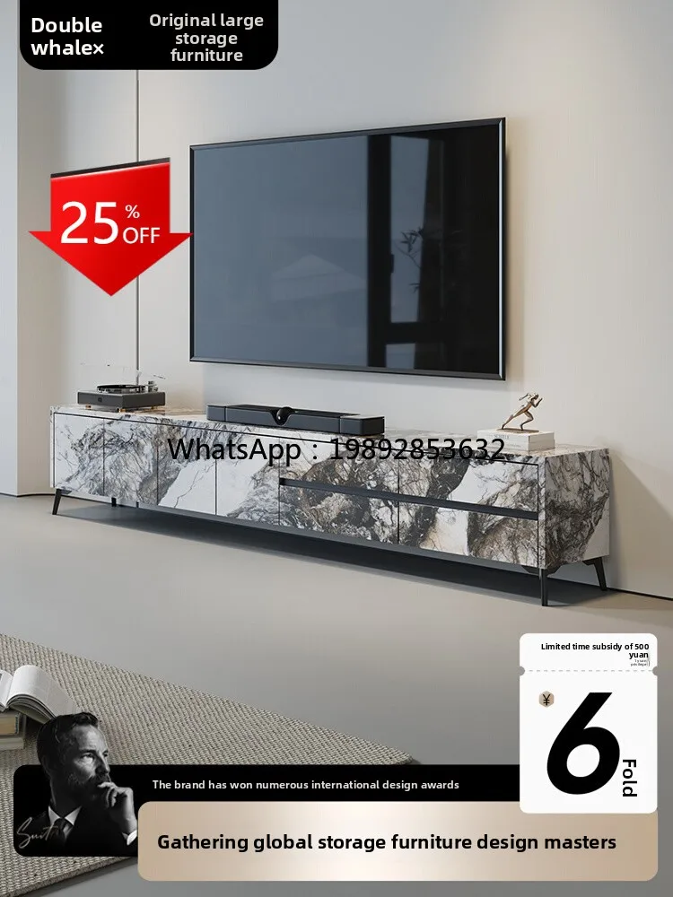 LYY Full Rock Slab TV Cabinet Living Room Home Floor Storage Integrated TV Cabinet
LYY Full Rock Slab TV Cabinet Living Room Home Floor Storage Integrated TV Cabinet