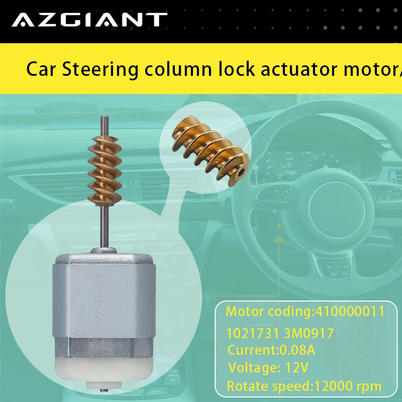 Car Steering Column Lock motor 1021731 Worms 2T Disassembly Tools For 2011-2018 VW Touareg MK2 New Auto Replacement Parts DIY
Car Steering Column Lock motor 1021731 Worms 2T Disassembly Tools For 2011-2018 VW Touareg MK2 New Auto Replacement Parts DIY