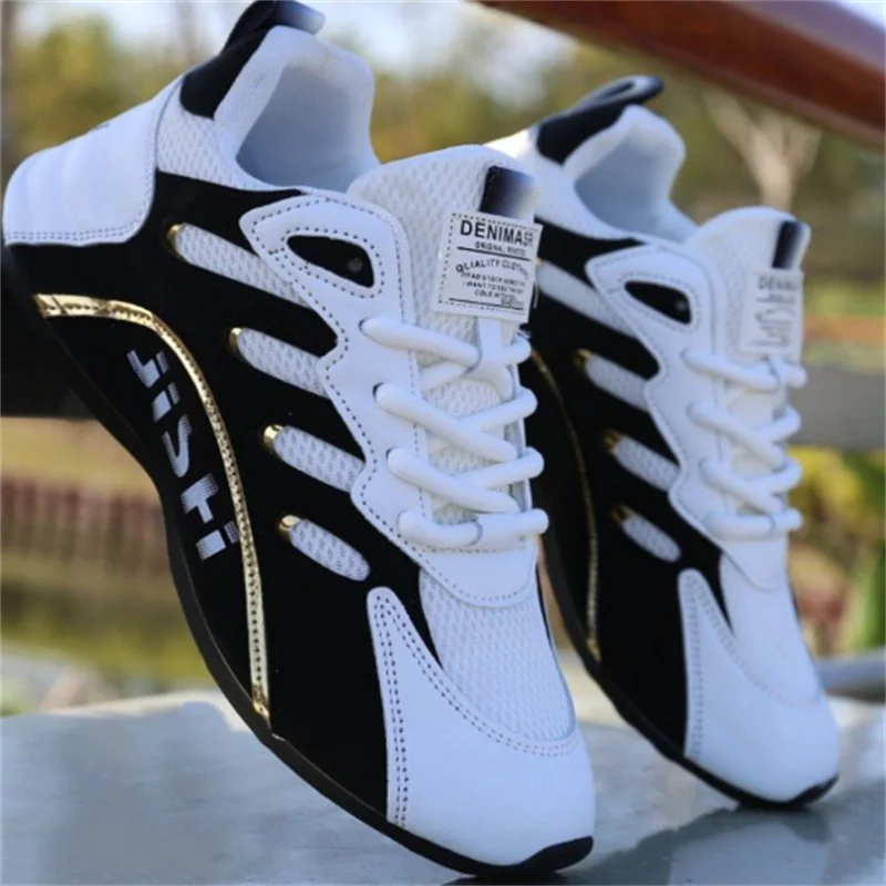 Men's fashionable mesh breathable lightweight casual shoes, new comfortable soft soled flat shoes, lace up sports shoes
Men's fashionable mesh breathable lightweight casual shoes, new comfortable soft soled flat shoes, lace up sports shoes
