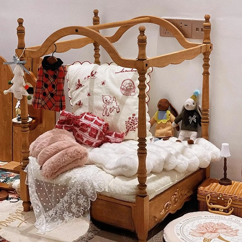 Solid Wood Cat Bed Pet Cat Dog Beds Retro Cat's House Furniture Beds Pets Cats Dogs Supplies Tent Hiding Pets Houses for Dogs
Solid Wood Cat Bed Pet Cat Dog Beds Retro Cat's House Furniture Beds Pets Cats Dogs Supplies Tent Hiding Pets Houses for Dogs