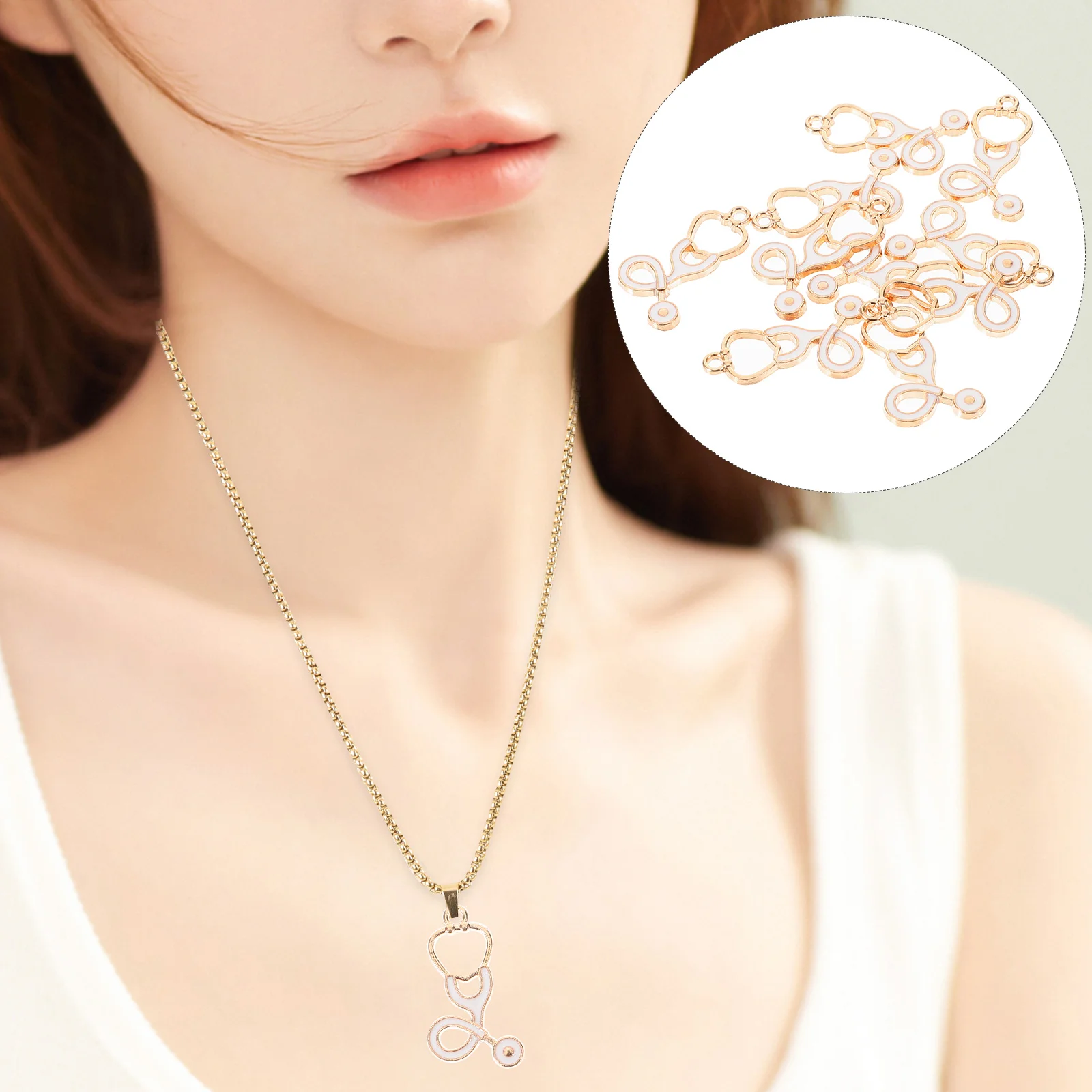 10 Pcs Nurse Pendant Charms for Bracelets Making Stethoscope Jewelry Earrings Craft Supplies DIY Dangle Pendants Hat
10 Pcs Nurse Pendant Charms for Bracelets Making Stethoscope Jewelry Earrings Craft Supplies DIY Dangle Pendants Hat