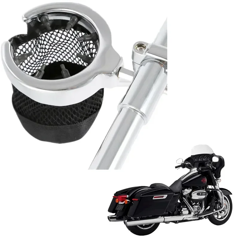 Запчасти для Мотоциклов Harley Touring Street Electra Glide Road King Sportster, держатель для стакана на руль 1 дюйм, корзина для напитков
Запчасти для Мотоциклов Harley Touring Street Electra Glide Road King Sportster, держатель для стакана на руль 1 дюйм, корзина для напитков