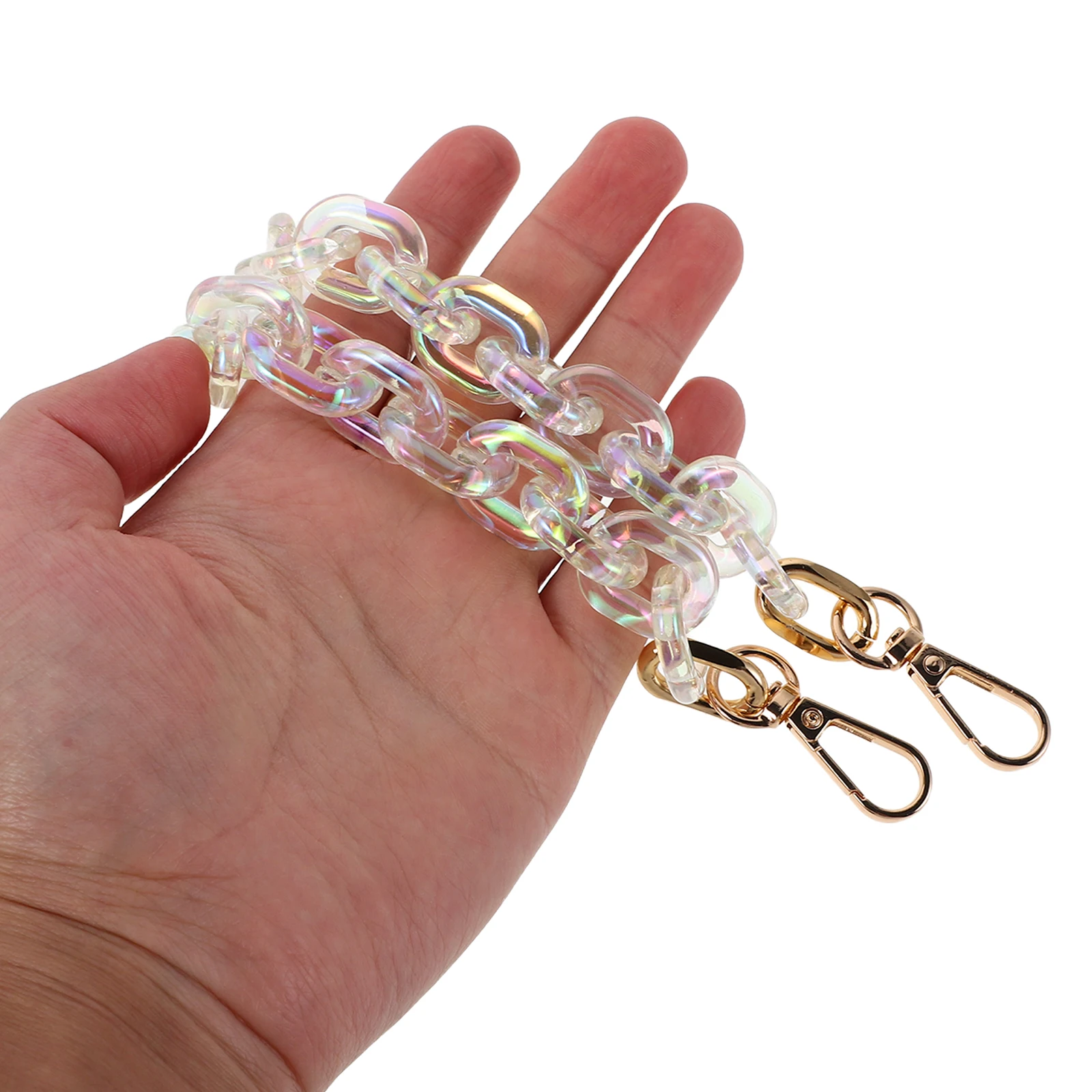 2pcs Acrylic Purse Strap: Adjustable Replacement Bag Accessories Decorative Chain For Handbags Shoulder Crossbody Purse Making
2pcs Acrylic Purse Strap: Adjustable Replacement Bag Accessories Decorative Chain For Handbags Shoulder Crossbody Purse Making
