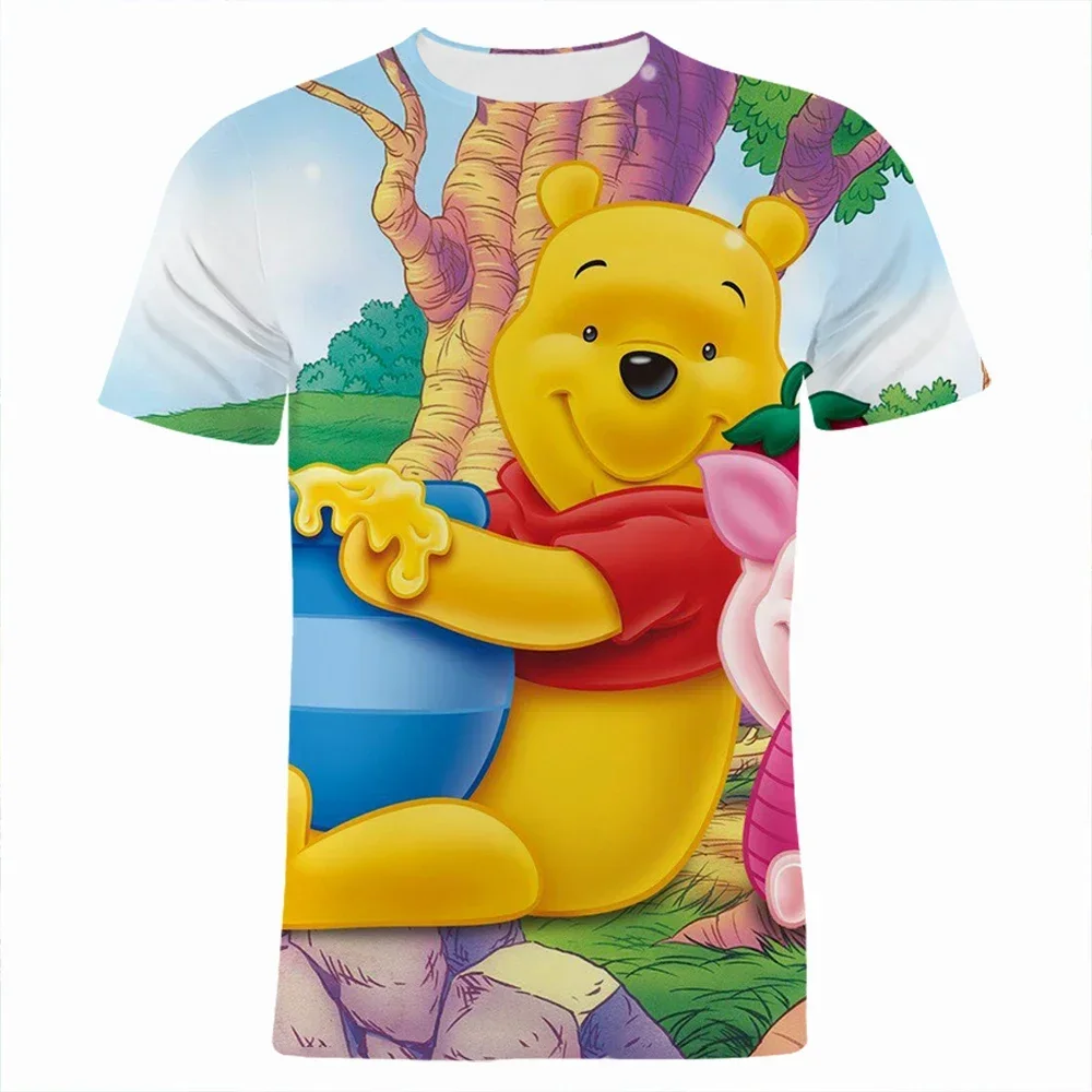 Cartoon 3D Printed Crew Neck Loose Men's T Shirt Disney Winnie the Pooh Summer Men's T Shirt Short Sleeve Boutique Streetwear
Cartoon 3D Printed Crew Neck Loose Men's T Shirt Disney Winnie the Pooh Summer Men's T Shirt Short Sleeve Boutique Streetwear