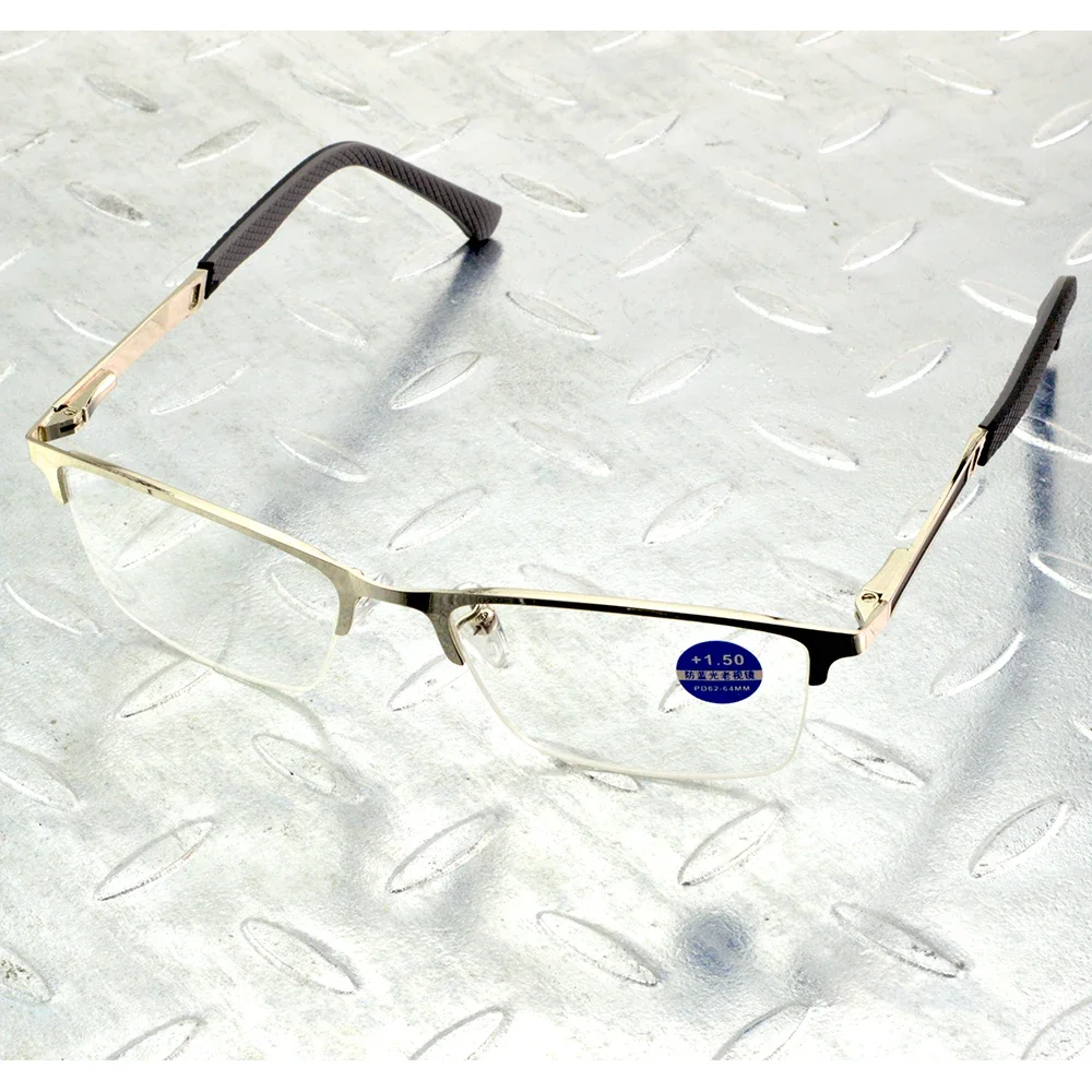 Business Al-mg Alloy Rectangle Simple Style Light Weight Hinge Exquisite Temples Anti-fatigue Reading Glasses +0.75 To +4
Business Al-mg Alloy Rectangle Simple Style Light Weight Hinge Exquisite Temples Anti-fatigue Reading Glasses +0.75 To +4