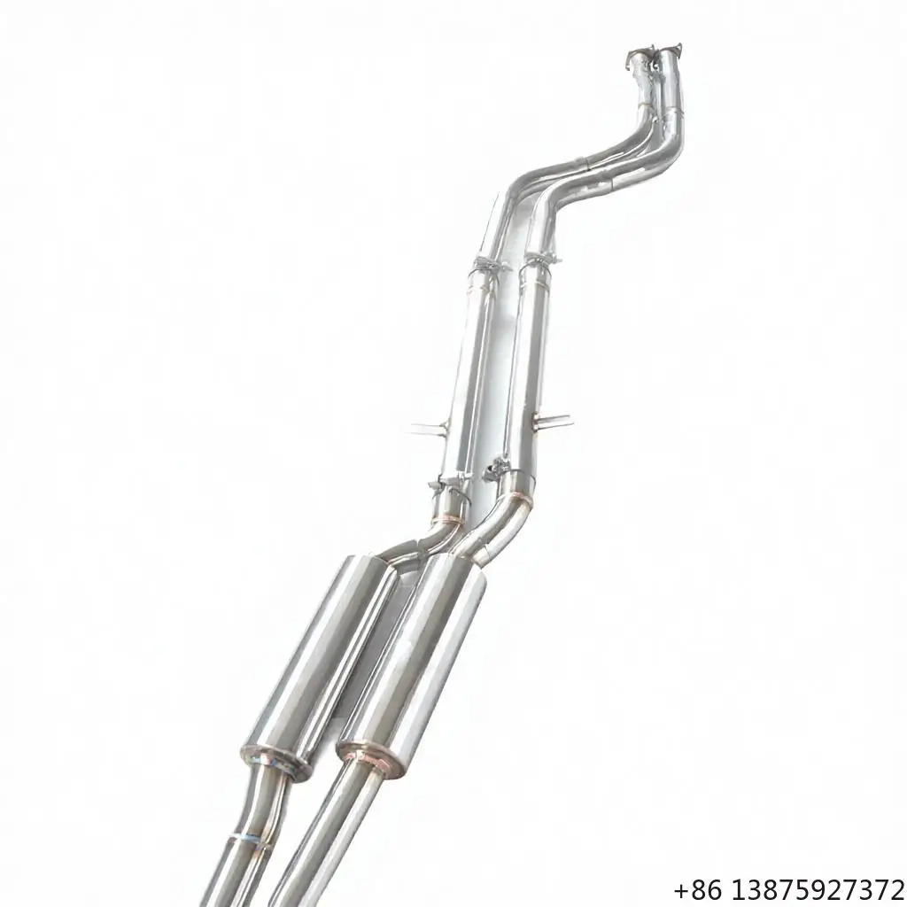 OEM Modified Cat-back Valve Exhaust Pipe for 330i E46 3.0 2000-2006 with Remote Controller & Tips Performance Muffler
OEM Modified Cat-back Valve Exhaust Pipe for 330i E46 3.0 2000-2006 with Remote Controller & Tips Performance Muffler