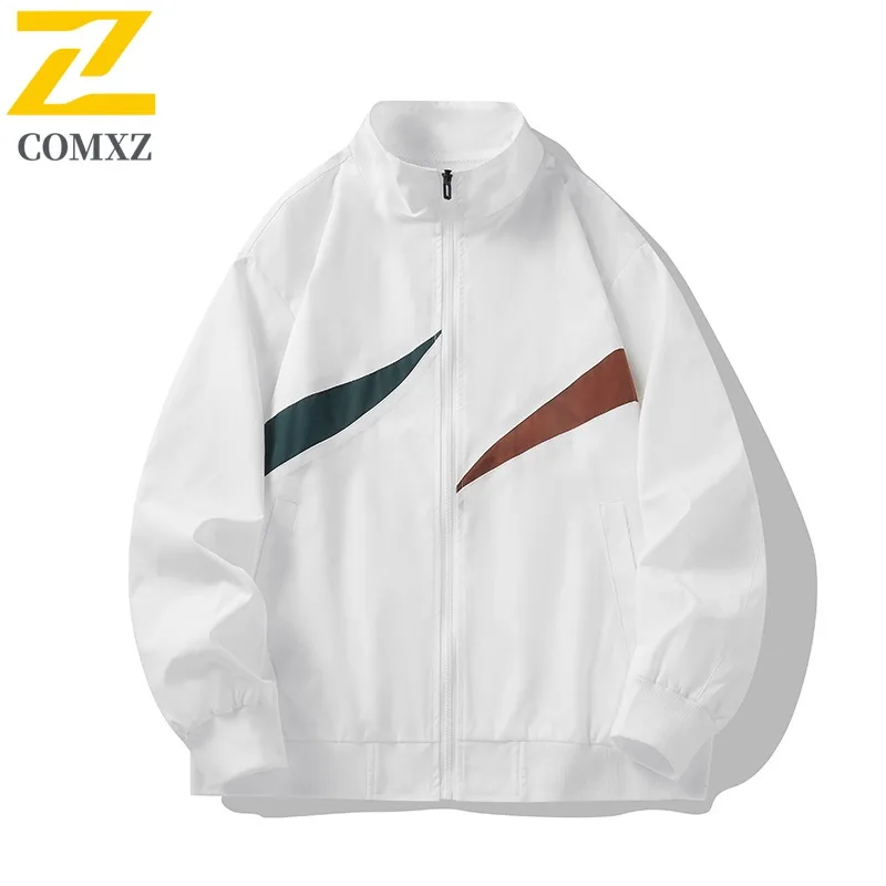 COMXZ уличное пальто, мужская модная куртка в корейском стиле, осенняя спортивная ветровка, индивидуальный корейский тренд, красивый топ, весна 2025 
COMXZ уличное пальто, мужская модная куртка в корейском стиле, осенняя спортивная ветровка, индивидуальный корейский тренд, красивый топ, весна 2025