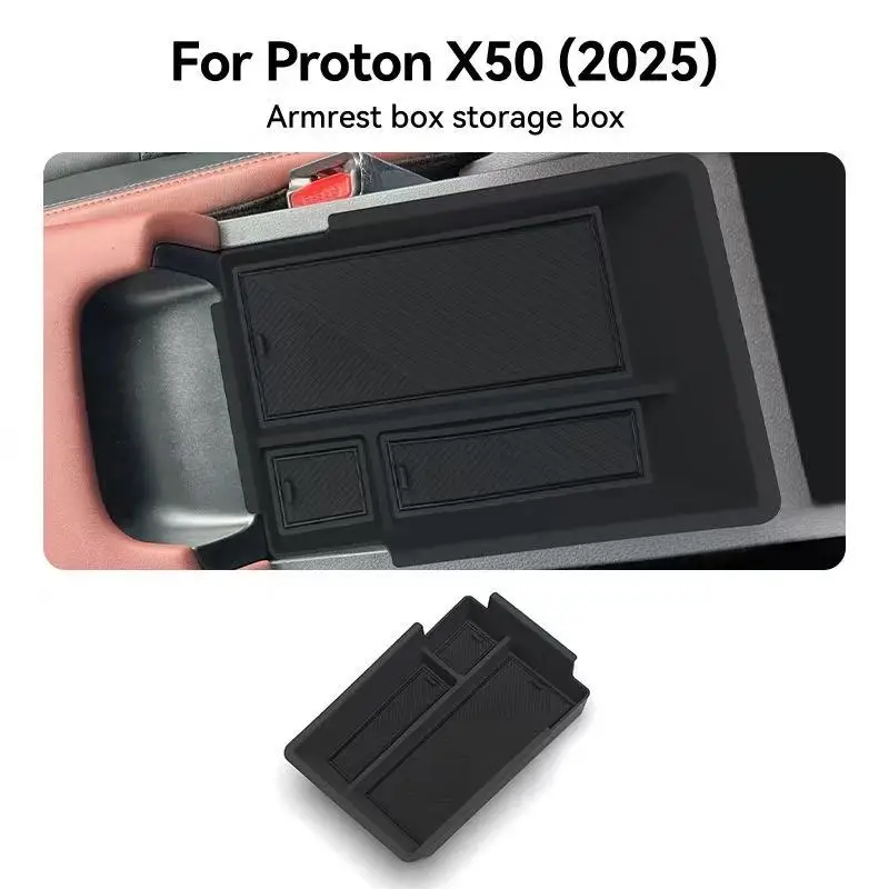 For Proton X50 (2025) Car Accessories Center Console Armrest Storage Box Multifunctional Storage Car Stowing Tidying
For Proton X50 (2025) Car Accessories Center Console Armrest Storage Box Multifunctional Storage Car Stowing Tidying