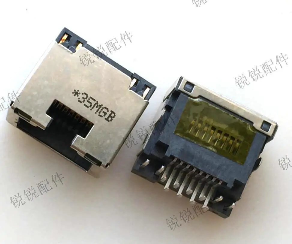 Для ноутбука Lenovo, ASUS HP Dell, компьютерный сетевой порт RJ45, розетка 12P с подсветкой, разъем сетевого кабеля
Для ноутбука Lenovo, ASUS HP Dell, компьютерный сетевой порт RJ45, розетка 12P с подсветкой, разъем сетевого кабеля