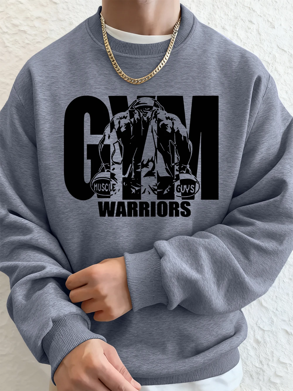 Мужская толстовка с принтом Gym Warriors Muscle Guys, зимние свободные толстовки, спортивный флисовый теплый пуловер с круглым вырезом, базовая мужская одежда
Мужская толстовка с принтом Gym Warriors Muscle Guys, зимние свободные толстовки, спортивный флисовый теплый пуловер с круглым вырезом, базовая мужская одежда