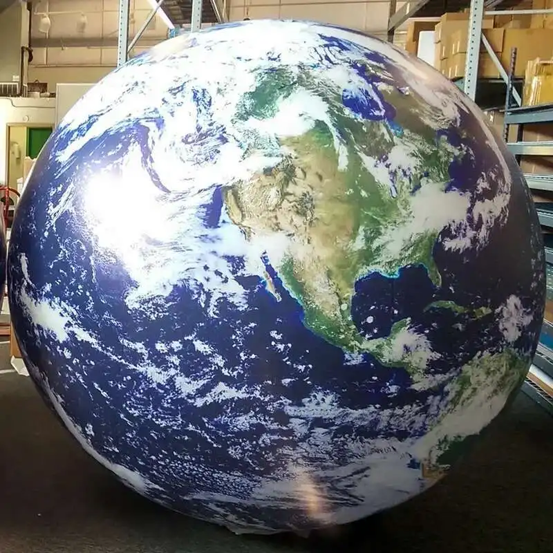 Large PVC Airtight Iatable Ball With LED Light And Blower Moon Planets Globe Earth Balloon For Party Advertising Decor
Large PVC Airtight Iatable Ball With LED Light And Blower Moon Planets Globe Earth Balloon For Party Advertising Decor